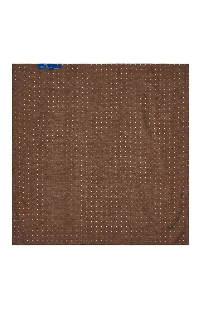 Robert Talbott Harmon Neckerchief, Alternate, color, Brown/Blue