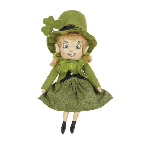 St. Patricks Leprechaun Figurine