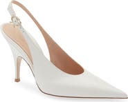 Gianvito Rossi Pointed Toe Slingback Pump