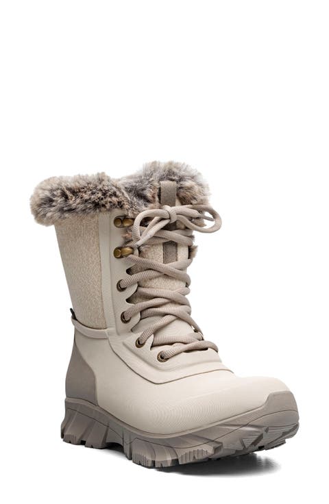 Arcata II Faux Fur Lined Waterproof Lace-Up Boot