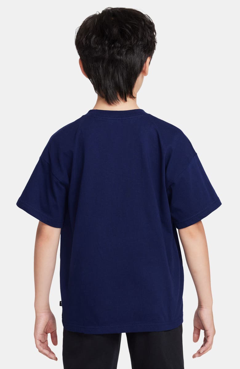 Nike Kids' SB Graphic T-Shirt, Alternate, color, Blue Void