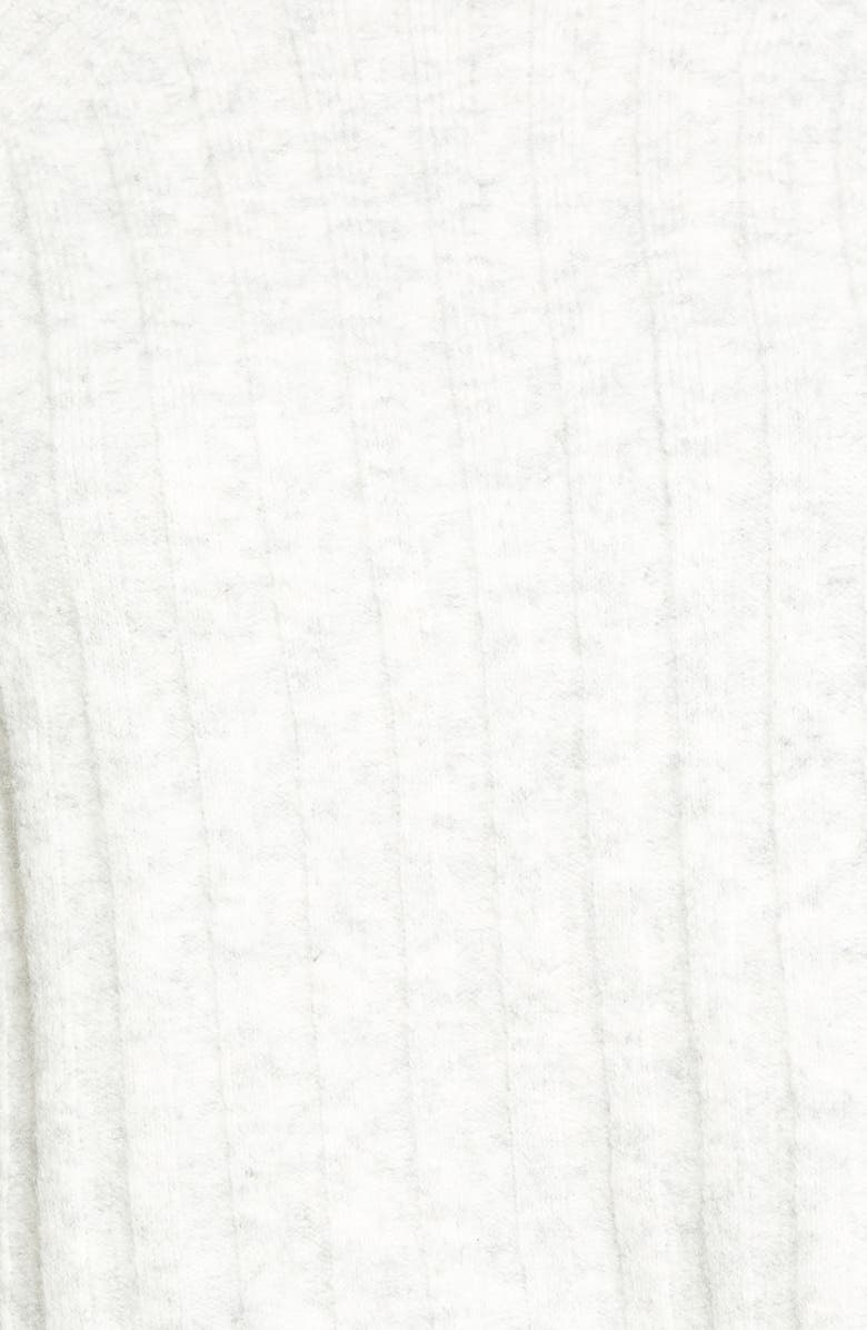 Topshop Rib Crop Turtleneck Sweater, Alternate, color,