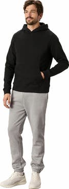 Pact Organic Cotton Cloud Brushed Fleece Pullover Hoodie