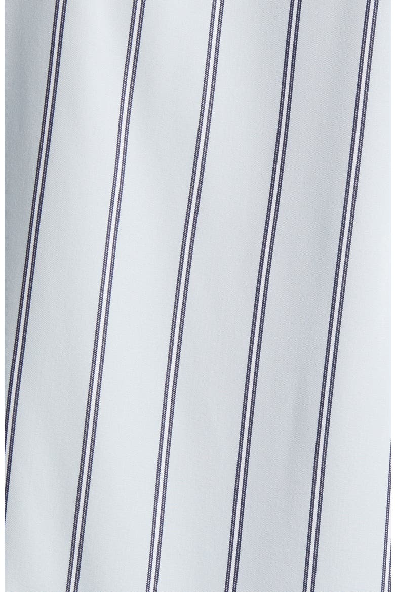 Pacifica Stripe Short Sleeve Button-Up Shirt, Alternate, color, DUSTY SKY/ ROYAL BLUE