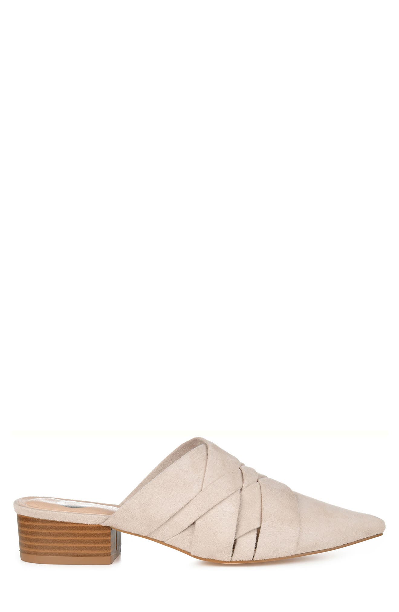 Kalida Pointed Toe Mule, Alternate, color, BEIGE