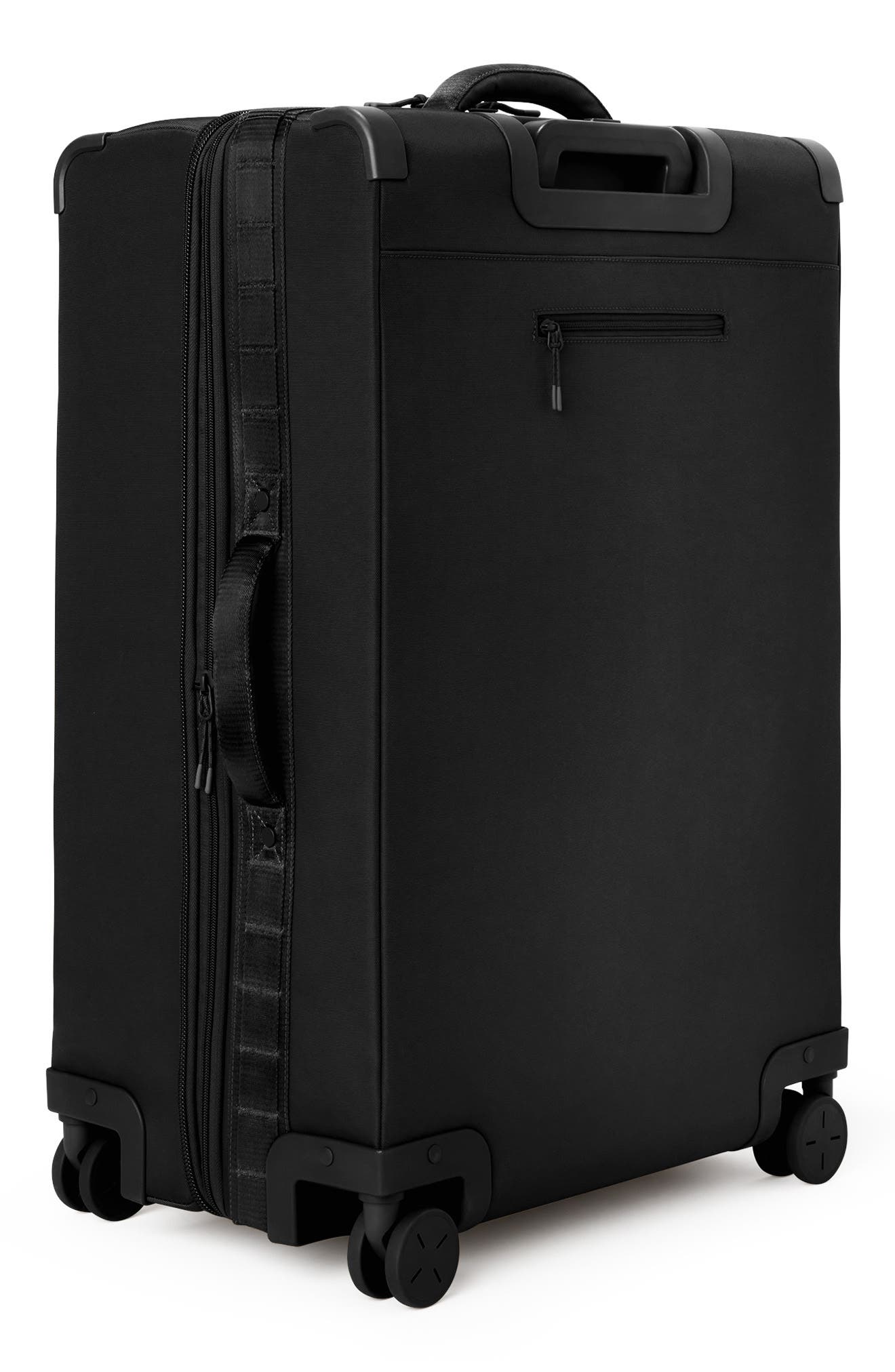 Dagne Dover Sydney Checked Rolling Luggage, Alternate, color, Onyx