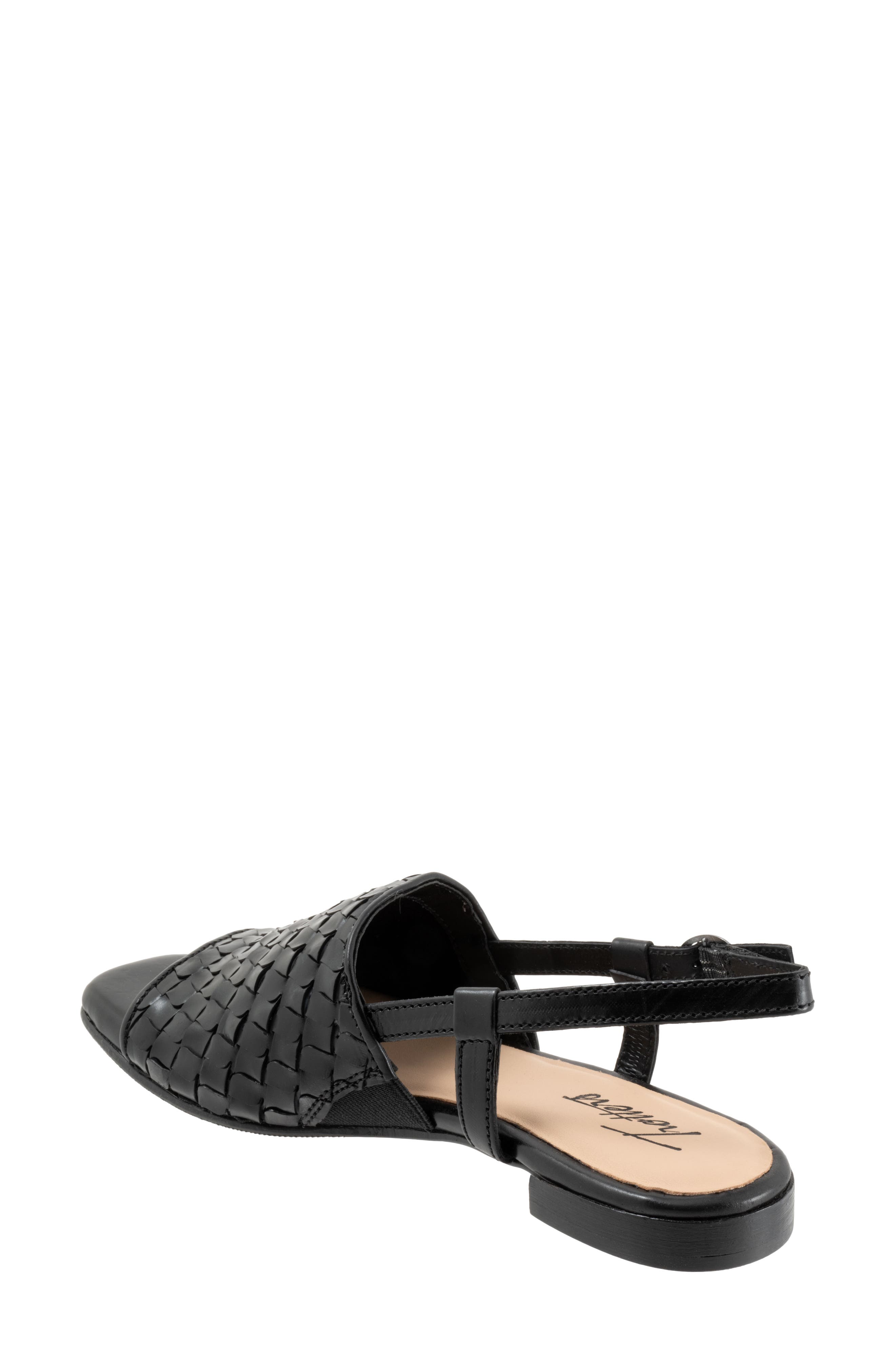 Trotters Nola Slingback Sandal, Alternate, color, Black