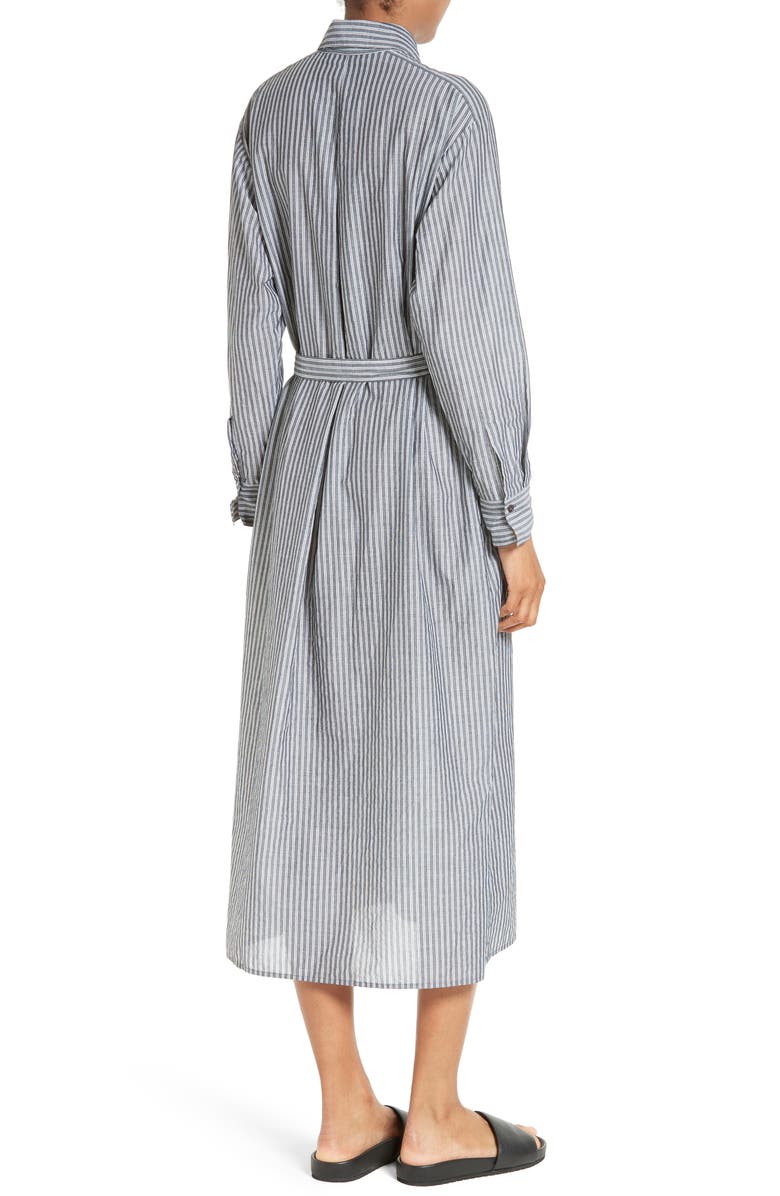 Vince Stripe Shirtdress, Alternate, color, 