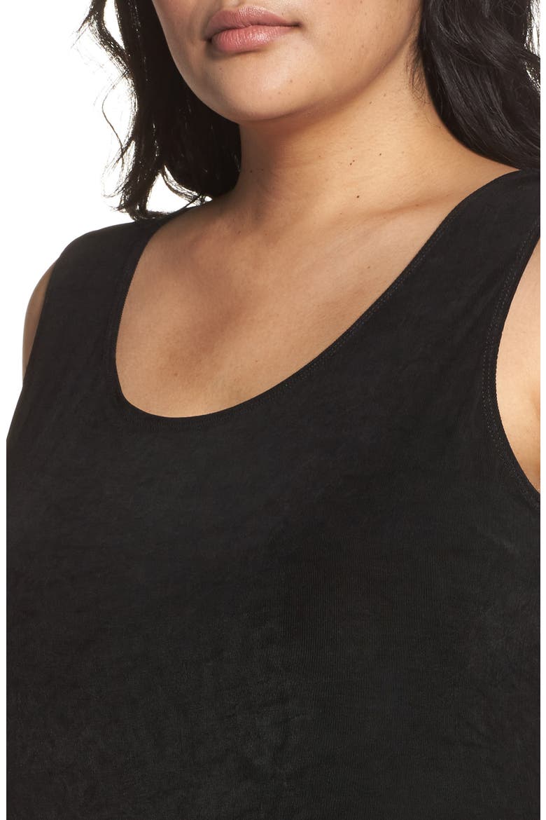 Sleeveless Shift Dress, Alternate, color, BLACK