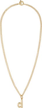ROXANNE ASSOULIN The Puffy Initial Pendant Necklace