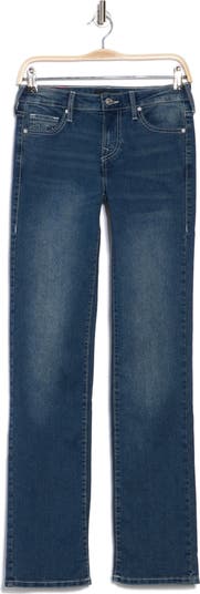 Billie Mid Rise Straight Leg Jeans