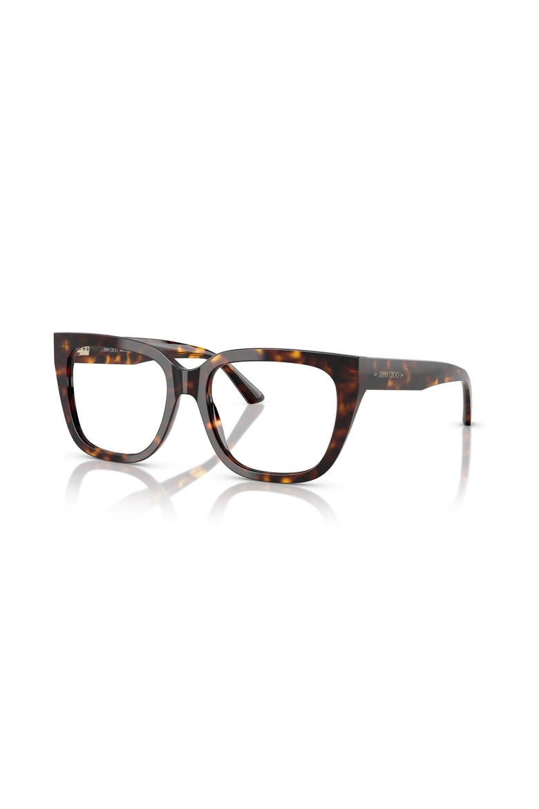 52mm Square optical glasses, Main, color, Tortoise