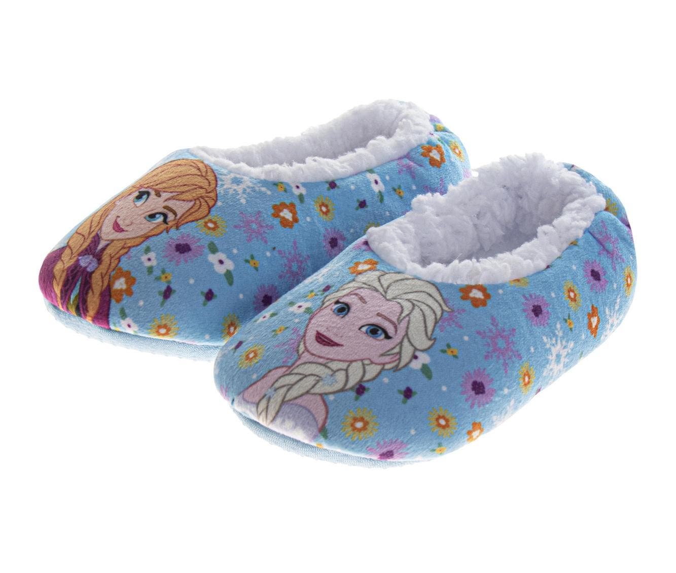 Disney Frozen Elsa Slippers, Main, color, Blue