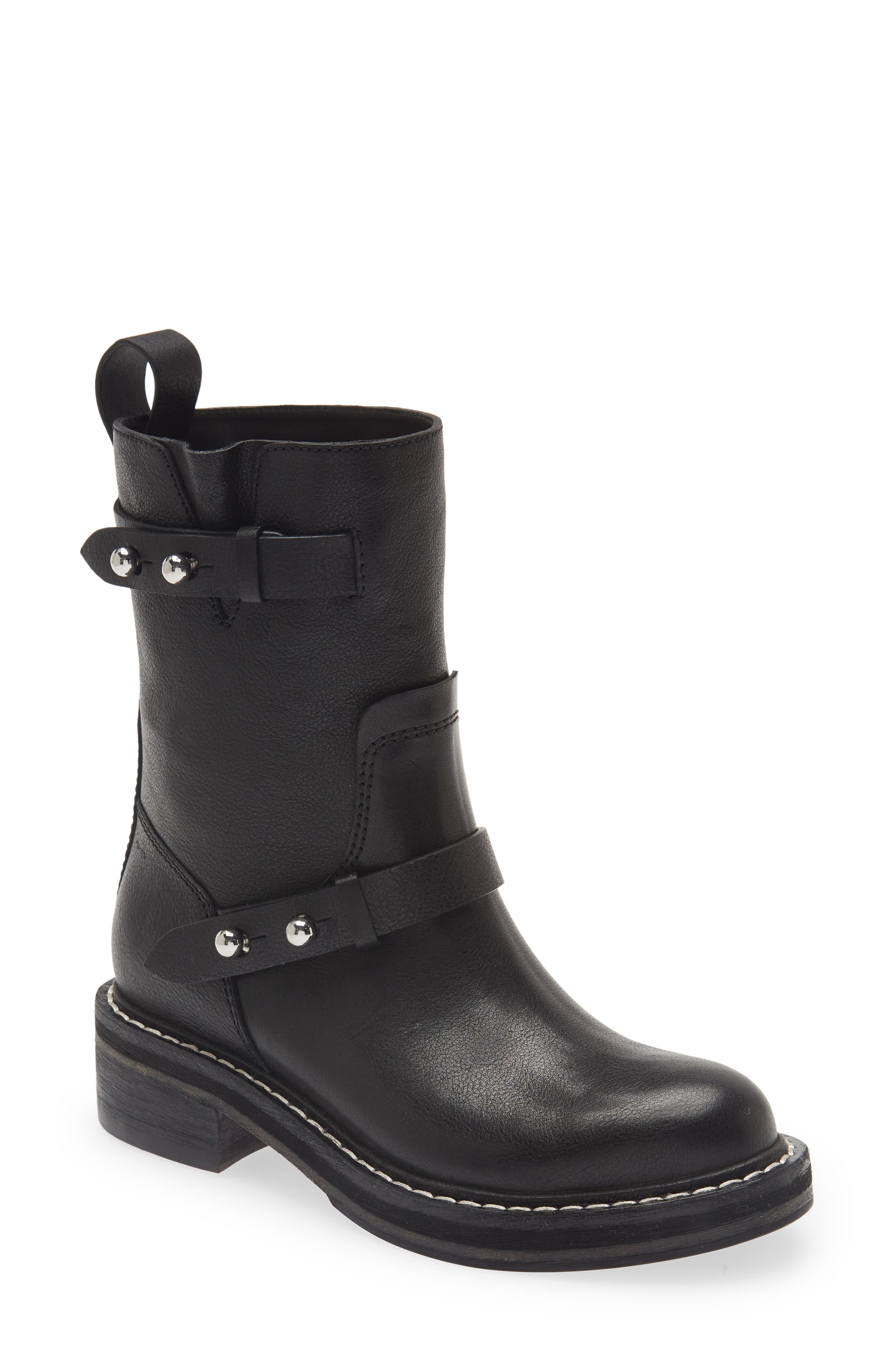 rag & bone Moto Boot, Main, color, 
