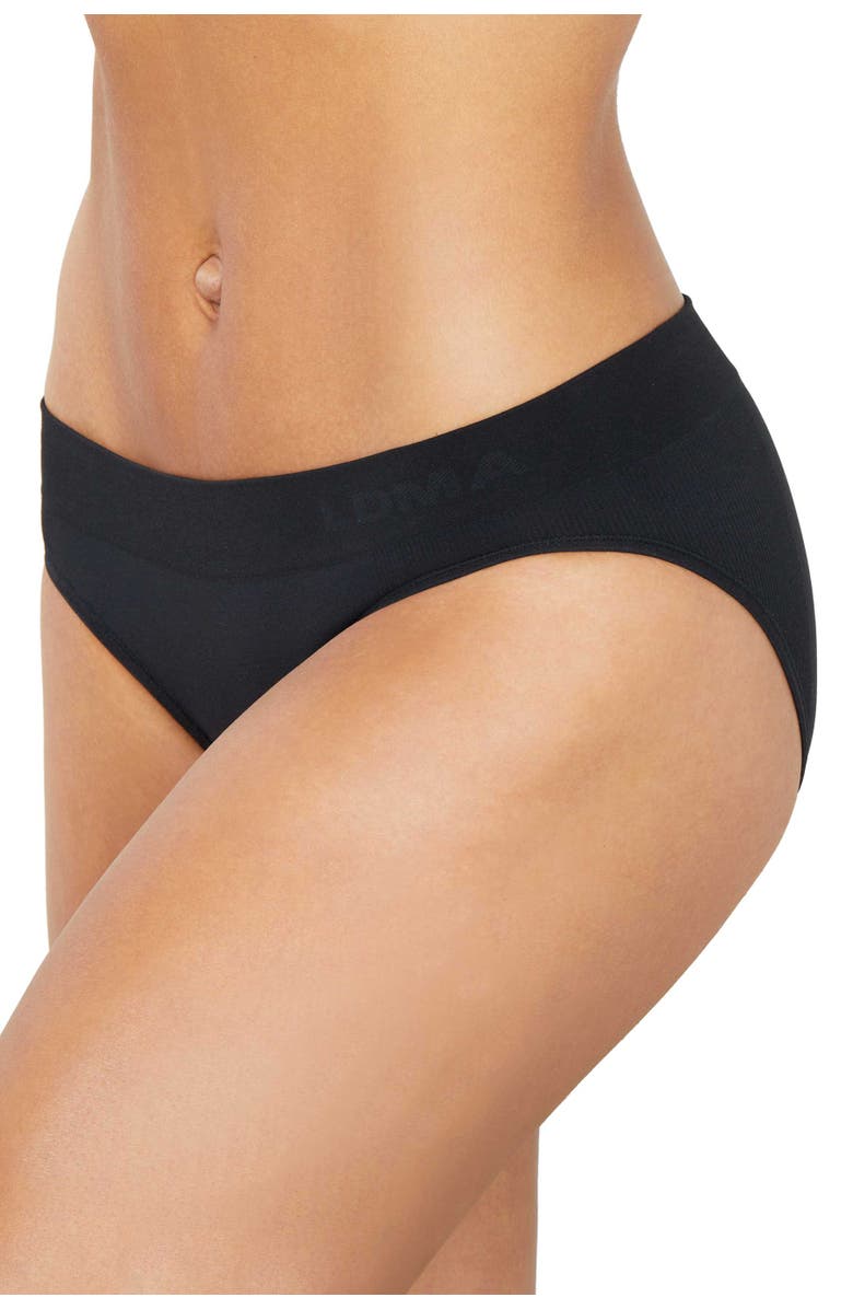 LDMA Low Hide Brief, Alternate, color, Black