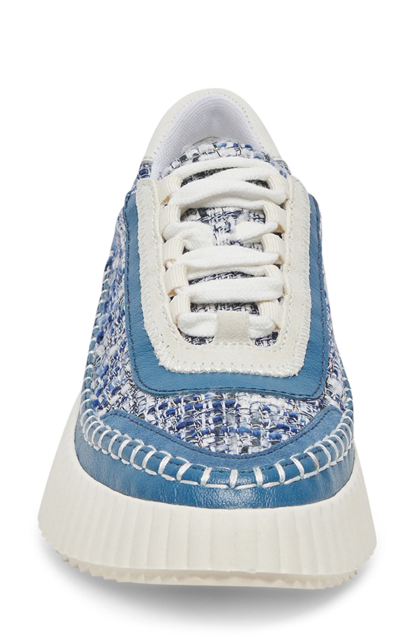 Dolen Platform Sneaker, Alternate, color, NAVY MULTI WOVEN