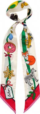 Echo Ornament Collection Silk Ribbon Scarf