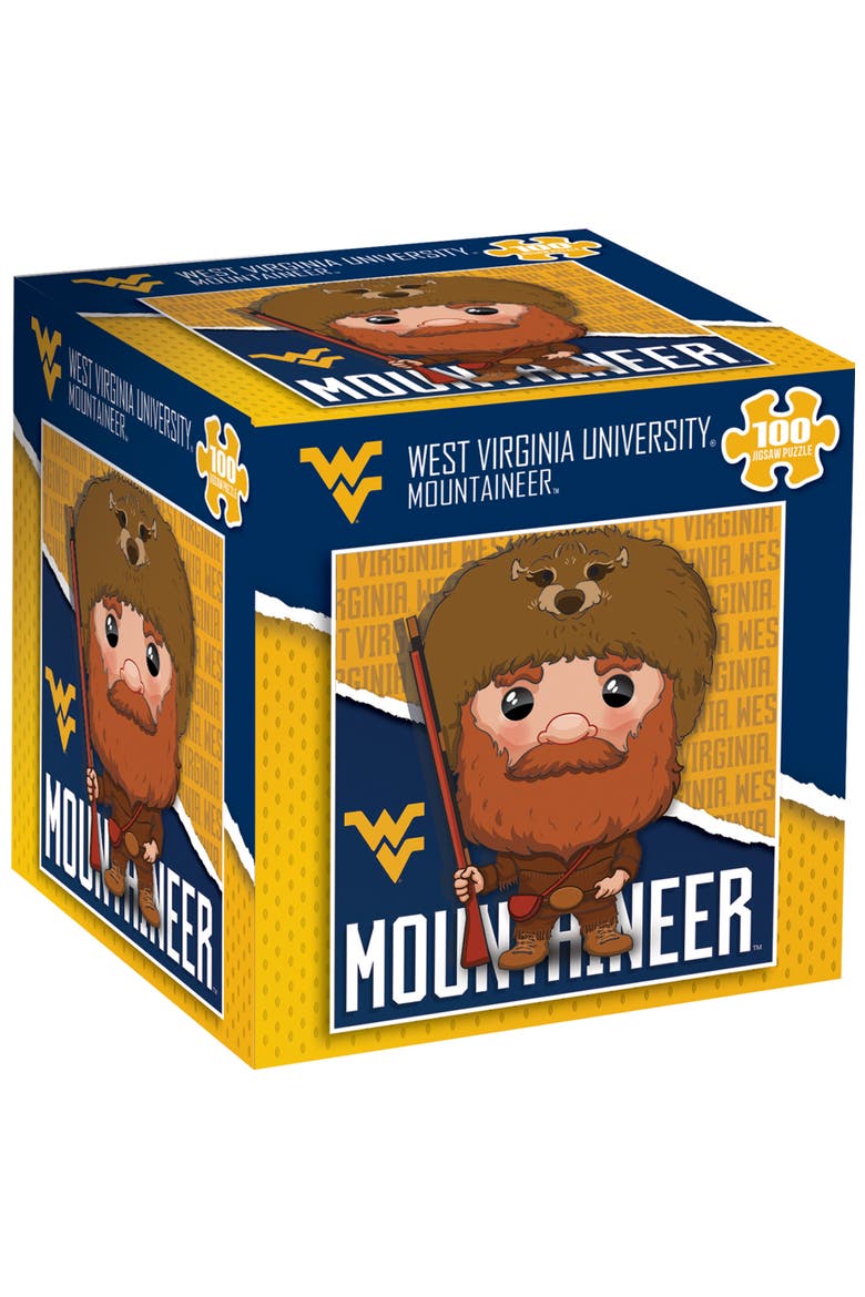 West Virginia Mascot 100 Piece Puzzle, Main, color, Multicolor