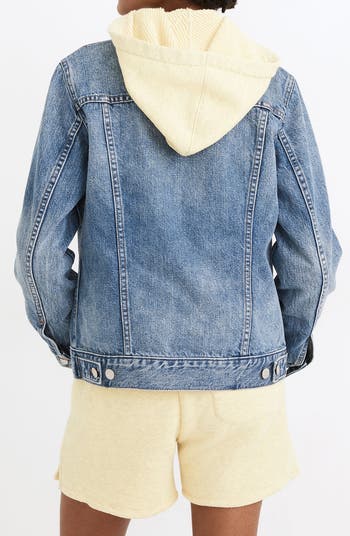 Nordstrom madewell jean jacket best sale