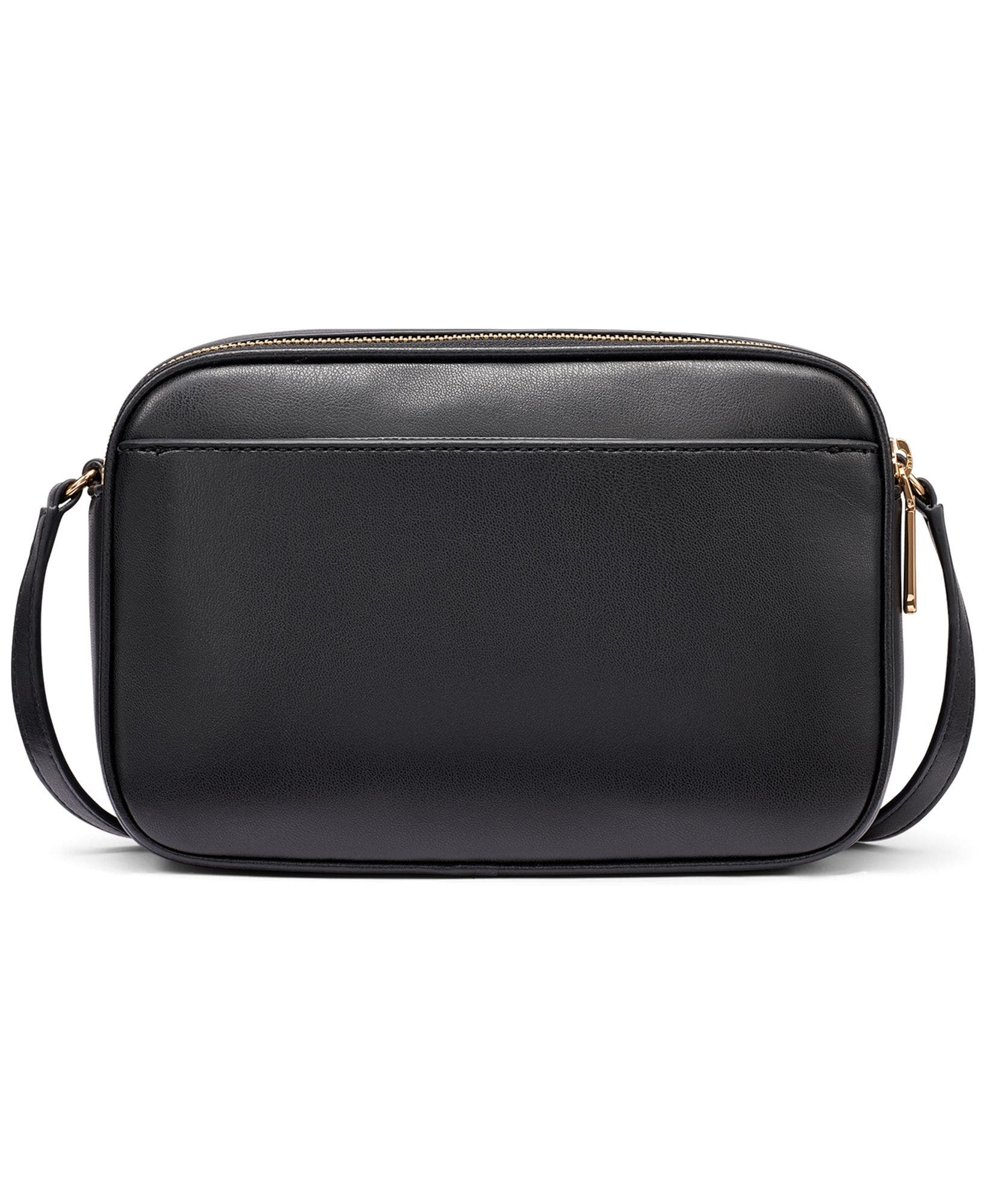 Maybelle Rosette Crossbody, Alternate, color, Black/Gold