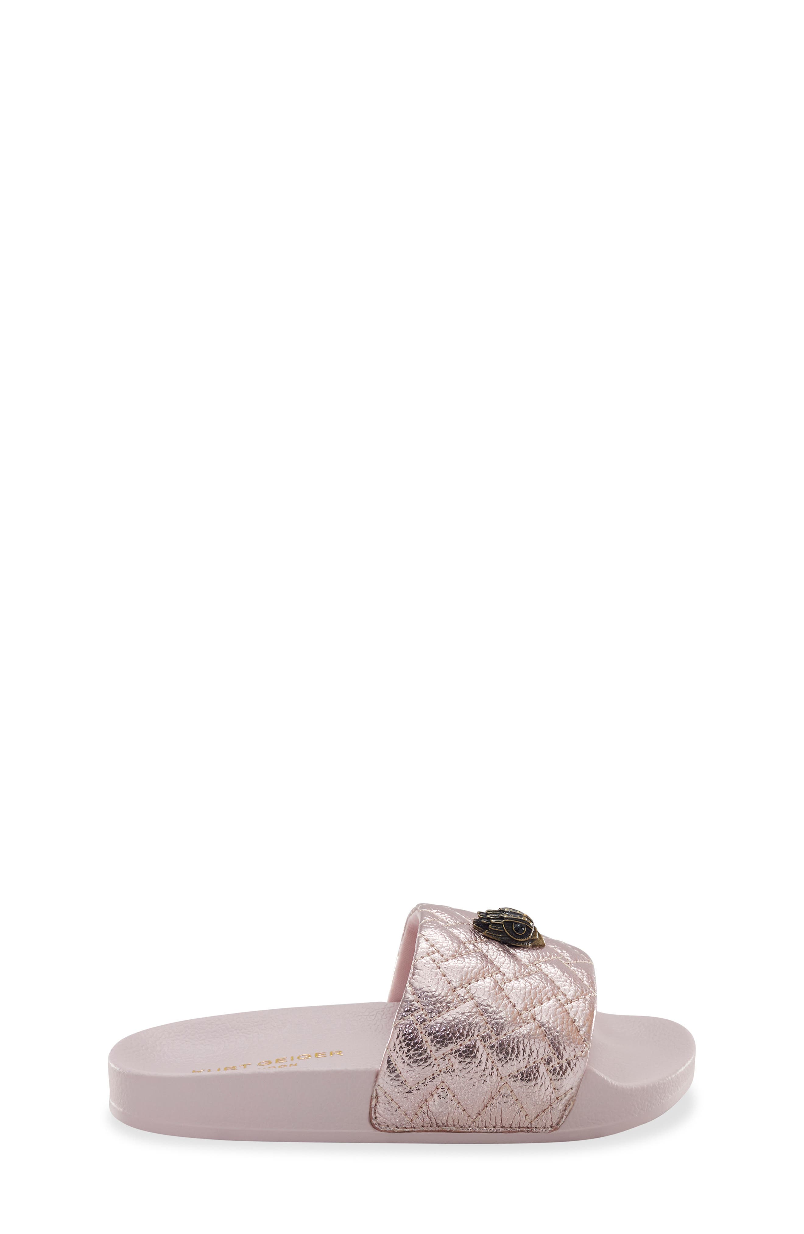 Kurt Geiger London Kids' Mini Meena Eagle Slide Sandal, Alternate, color, 