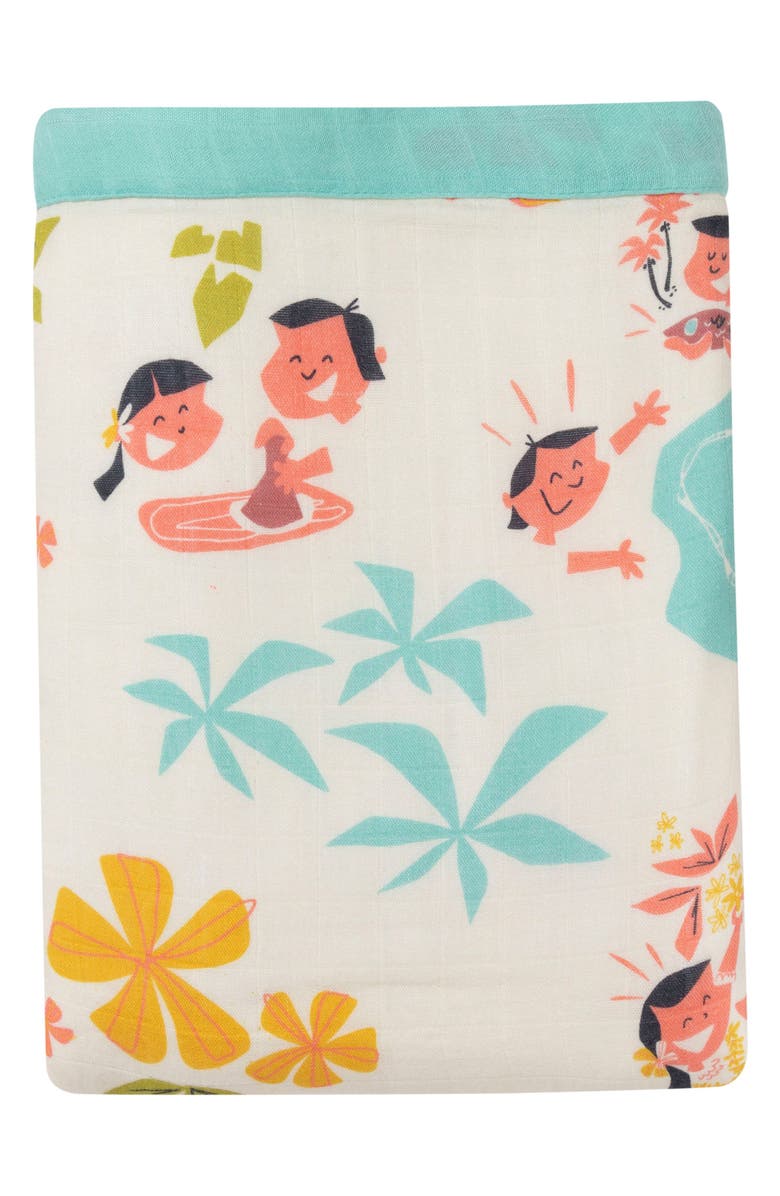 Coco Moon Hawaii Life Throw Blanket, Alternate, color,
