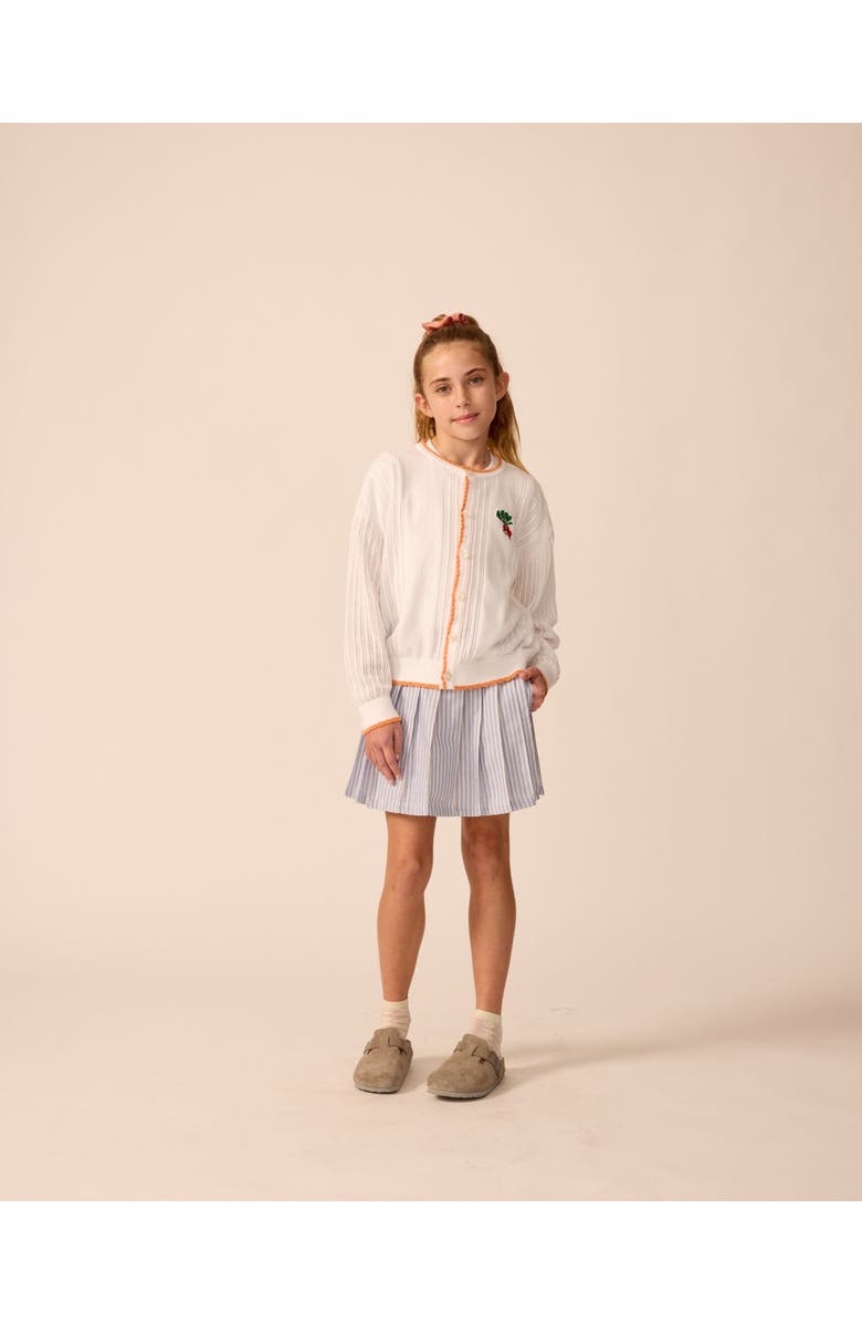 The Sunday Collective Holly Skort in, Alternate, color, Oxford Blue Stripe