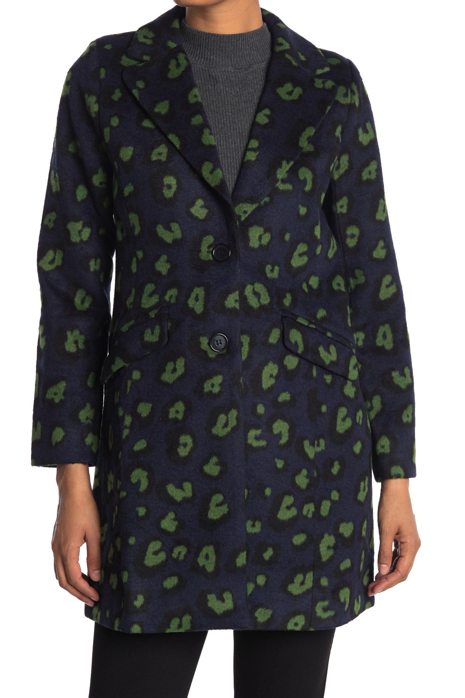 Statement Doormats ModCloth Leopard Statement Coat (Women) | Nordstromrack