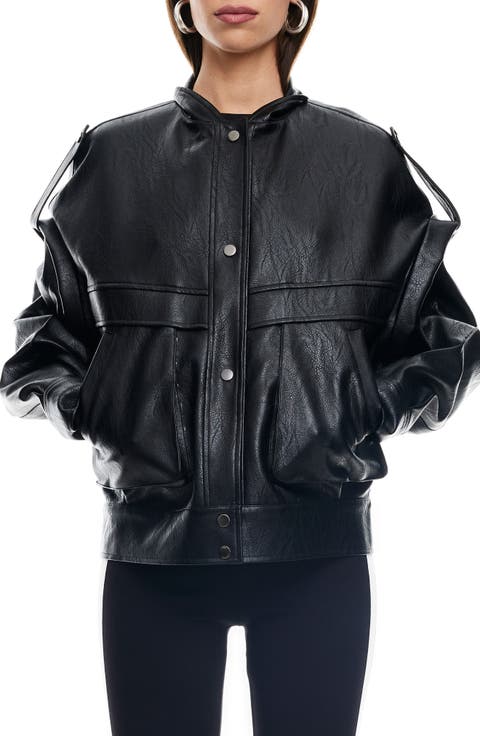 Madame Faux Leather Jacket