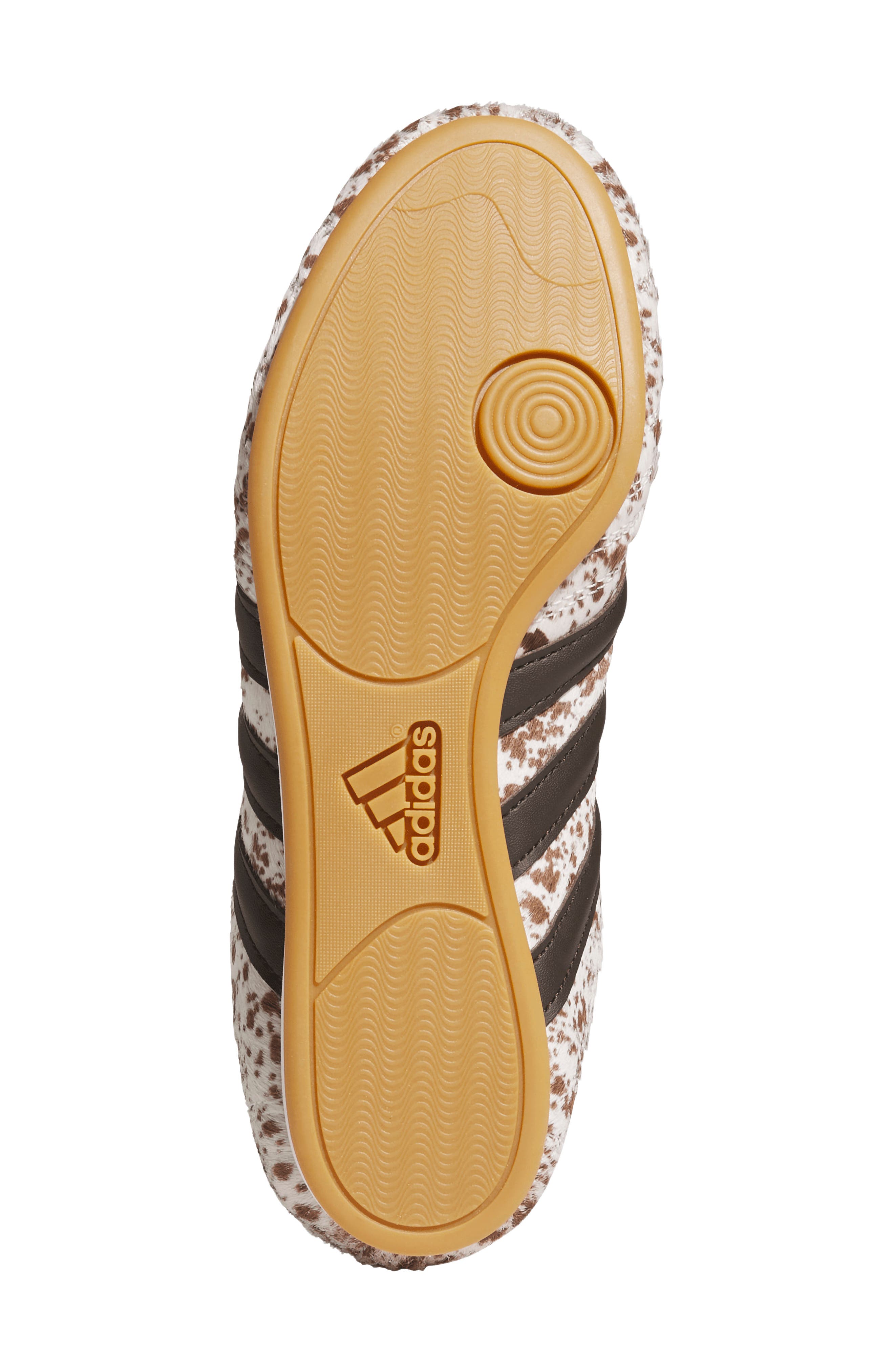 Taekwondo Shoe, Alternate, color, OFF WHITE/ DARK BROWN/ GUM 3/