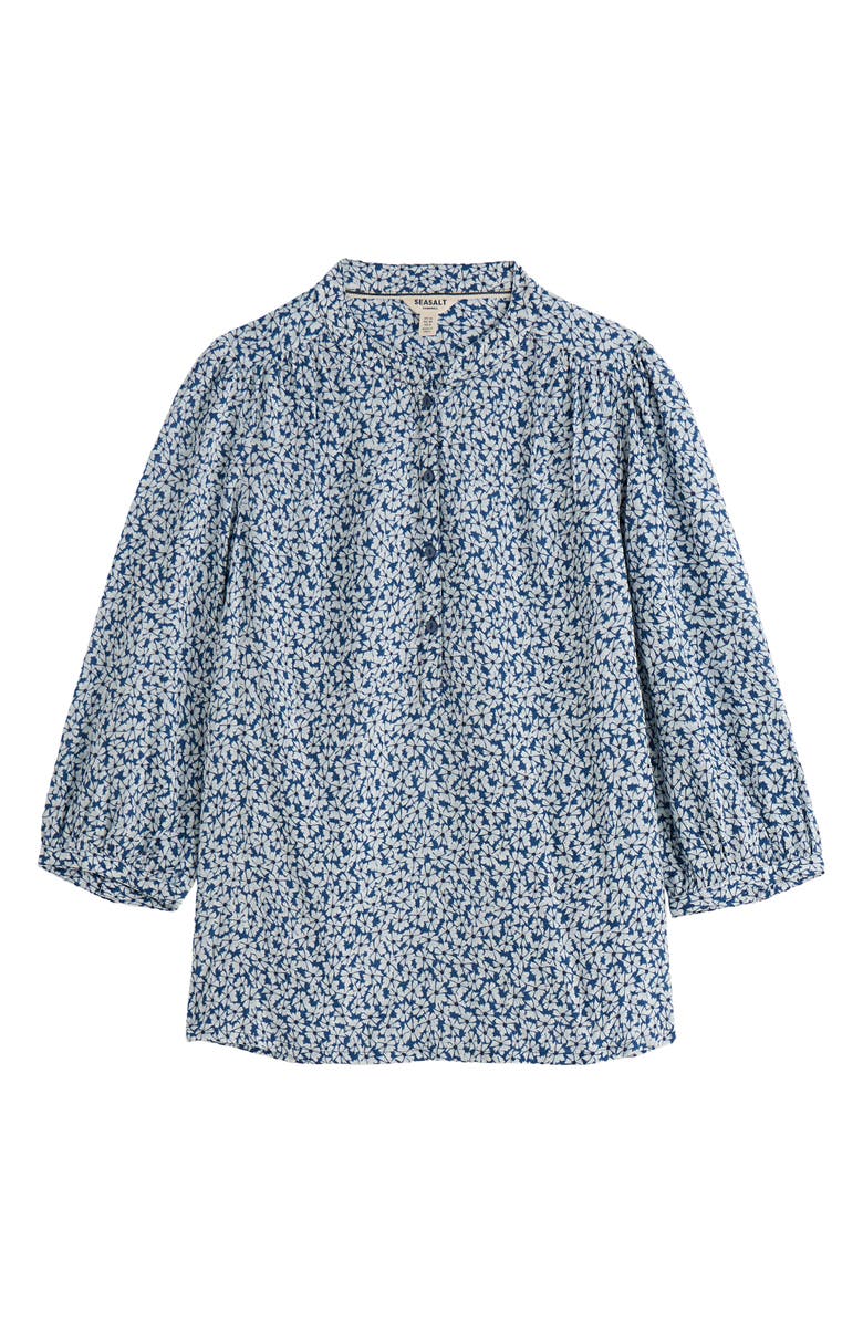 Seasalt Cornwall Willow Path Floral Print Popover Top, Main, color,