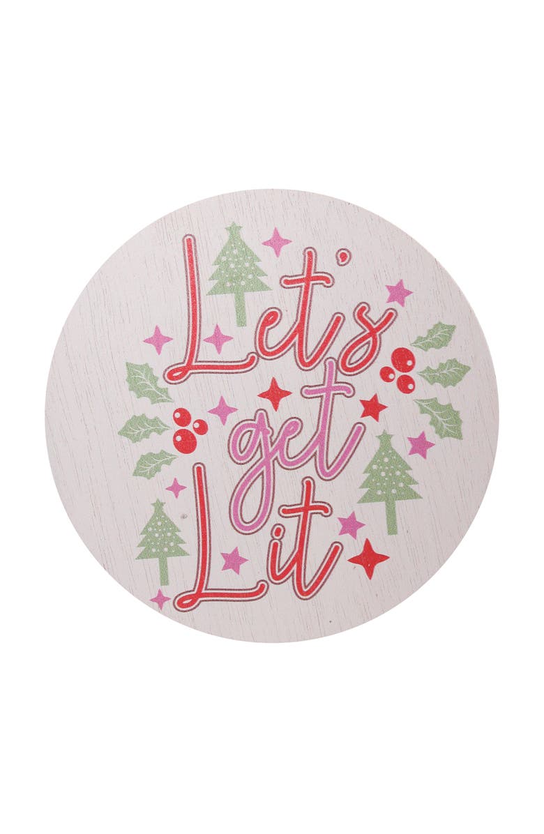 SAND AND FOG Strarry Christmas Two-Wick Candle, Alternate, color, Pink