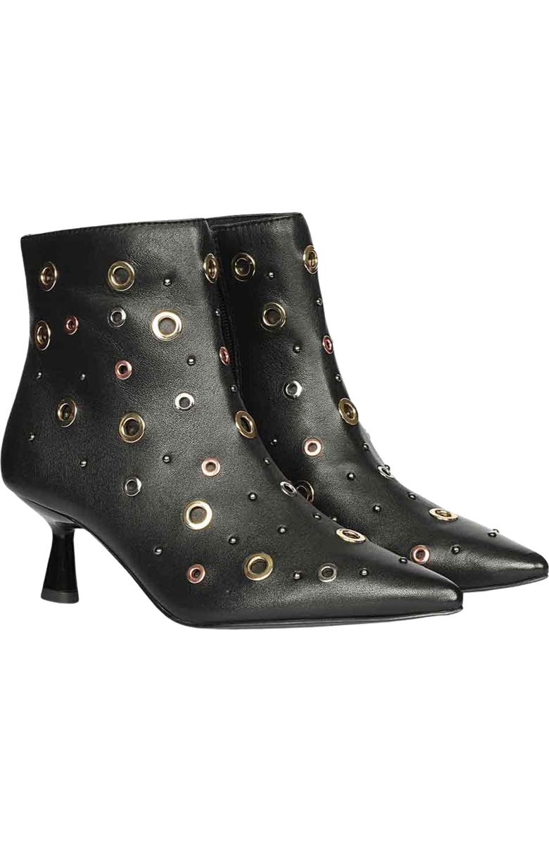 SAINT G Uru Pointed Toe Bootie, Main, color, Black