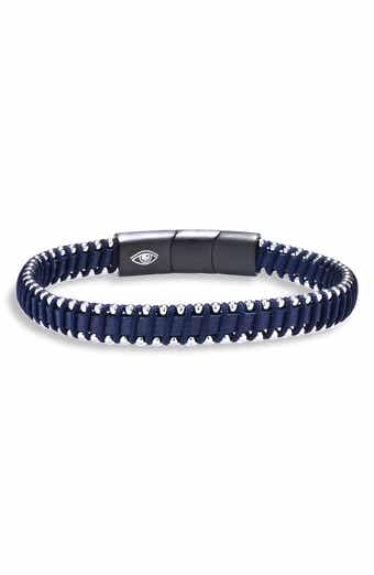 Dante Cord Wrap Leather Bracelet