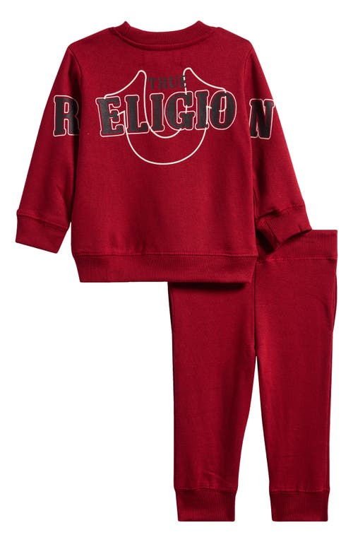 True Religion Graphic Pullover & Leggings Set In Red