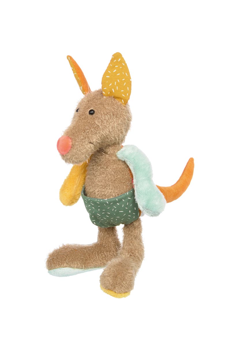 Patchwork Kangaroo Plush Toy, Main, color, Multicolored