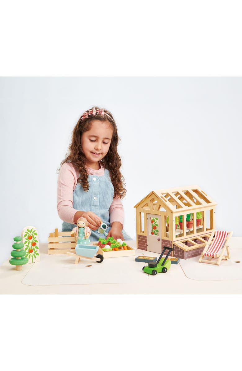 Tender Leaf Toys Greenhouse & Garden Set, Alternate, color, Multi