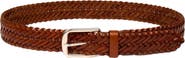 SANDRO Braided leather belt