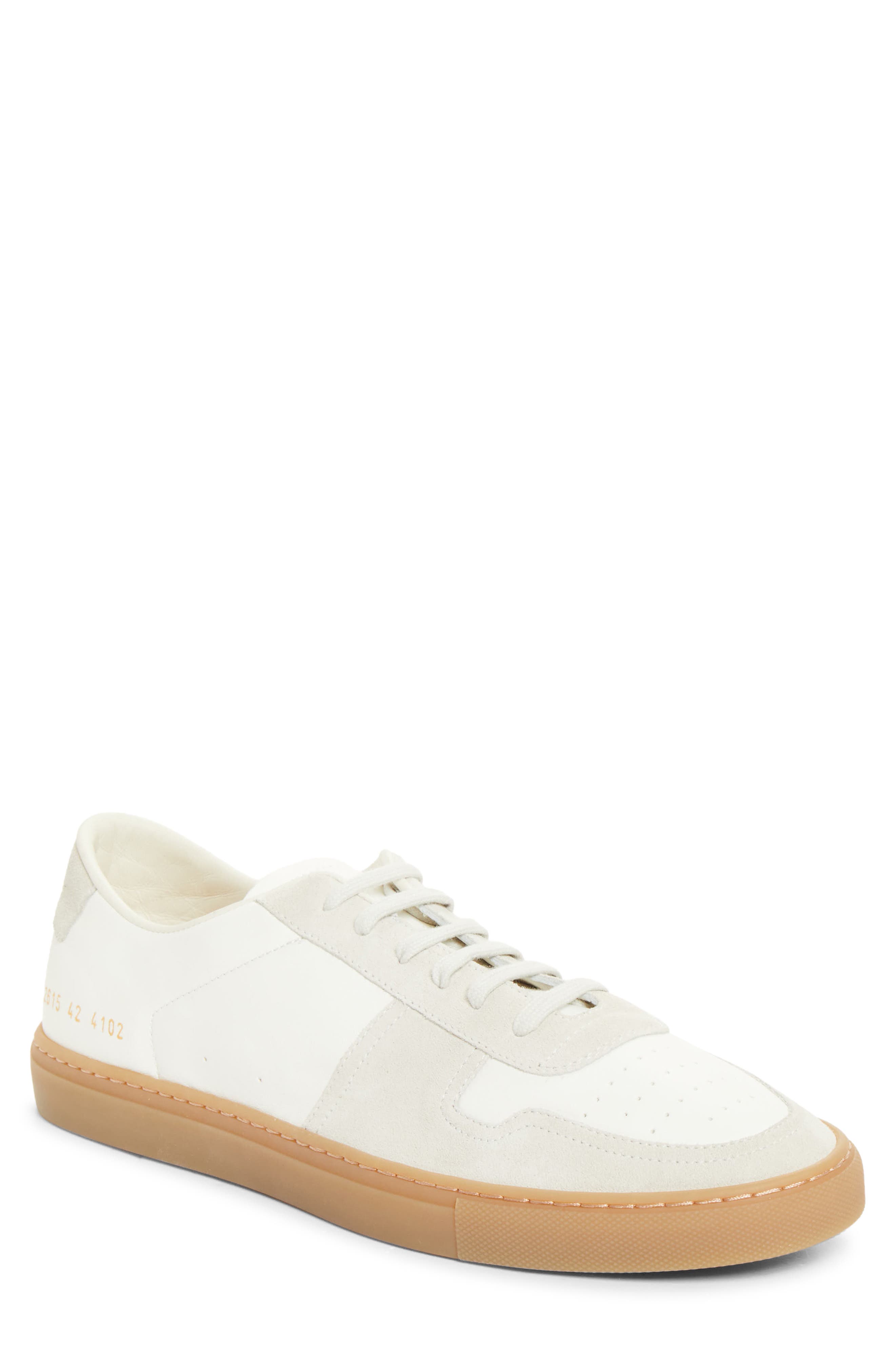 Bball Duo Sneaker, Main, color, WHITE