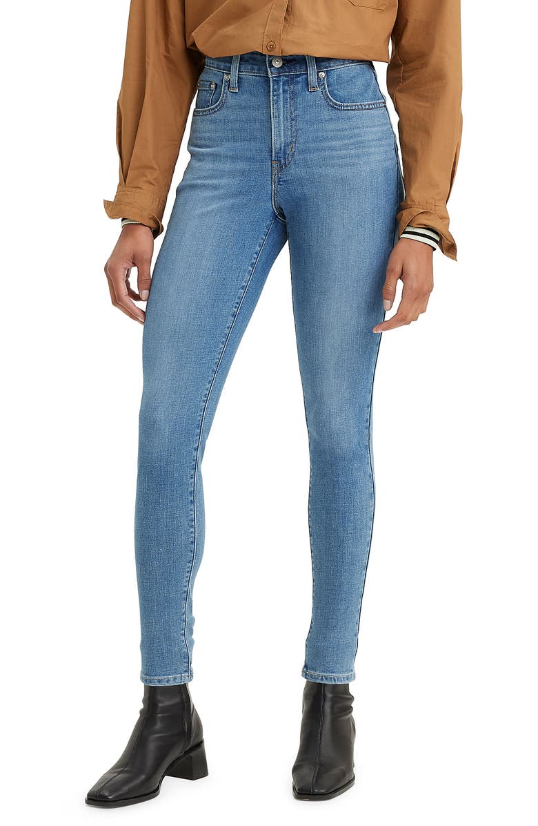 Levi's<sup>®</sup> 721 High Rise Skinny Jeans, Alternate, color, Lapis Air