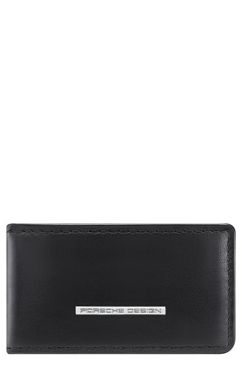 Roadster Classic Magnetic Leather Money Clip