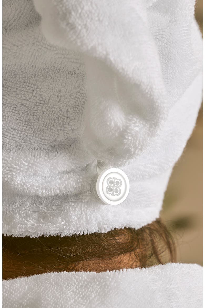 Ultraplush Organic Cotton Hair Towel, Alternate, color, CREAM