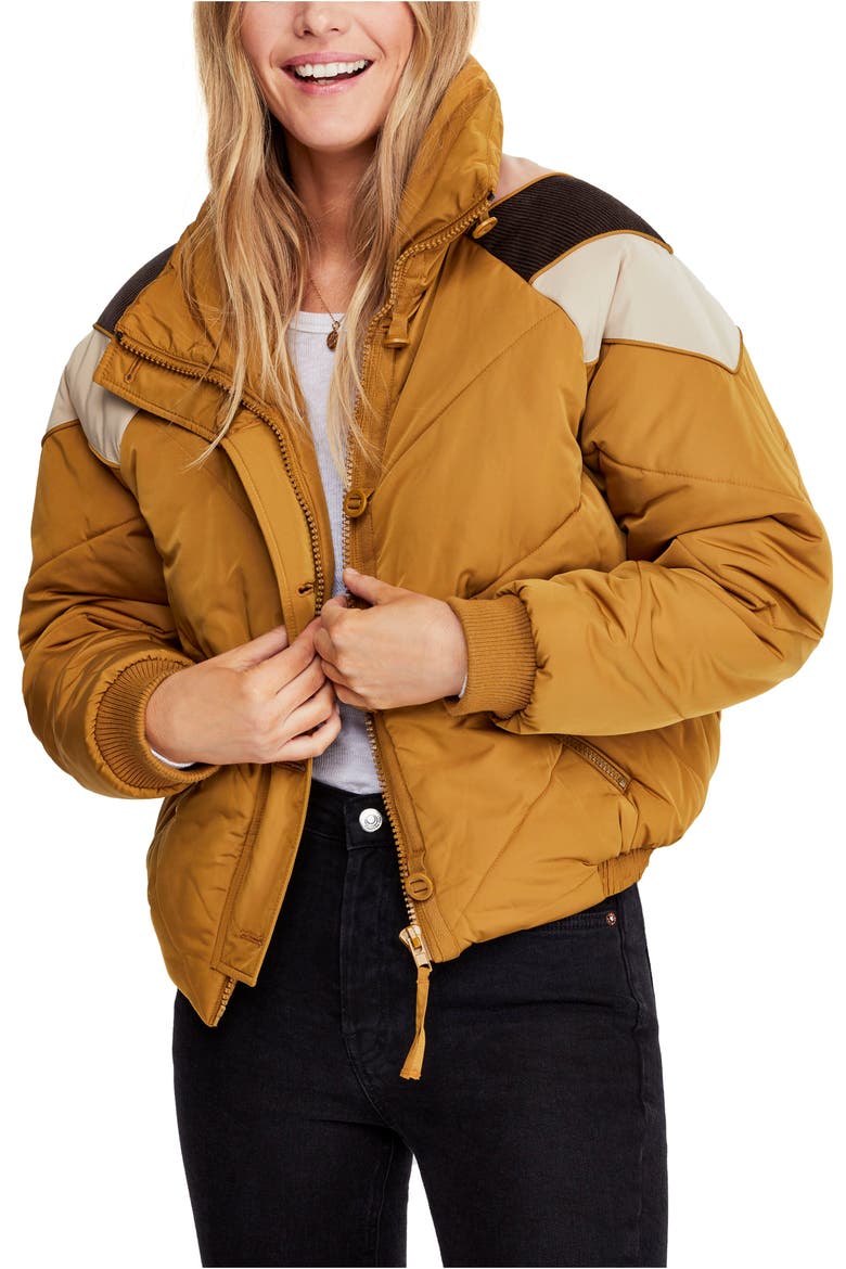 Heidi Ski Jacket, Main, color, NEUTRAL COMBO
