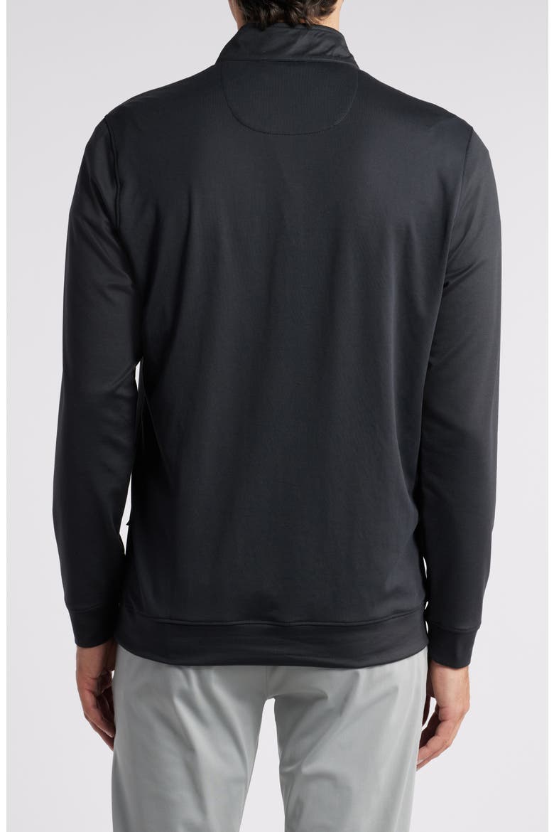 McKinnon Quarter Zip Golf Pullover, Alternate, color, BLACK
