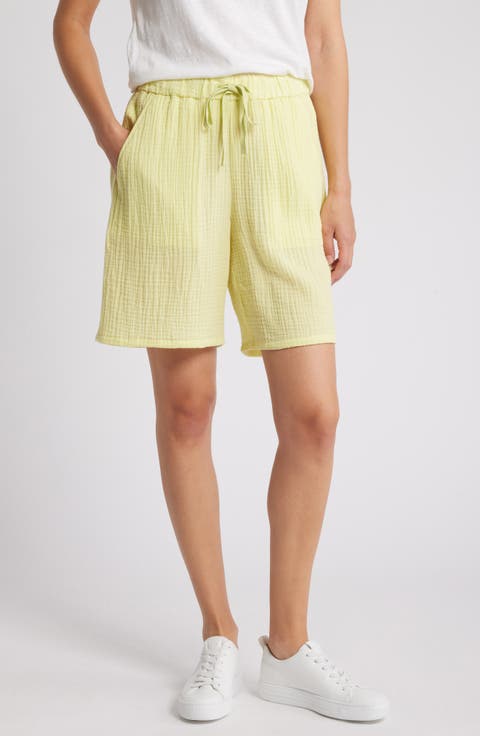 Organic Cotton Drawstring Shorts