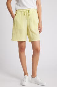 Eileen Fisher Organic Cotton Drawstring Shorts