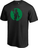 FANATICS Men's Fanatics Branded Black Boston Celtics Alternate Logo T-Shirt