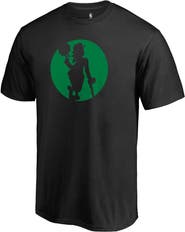 FANATICS Men's Fanatics Branded Black Boston Celtics Alternate Logo T-Shirt