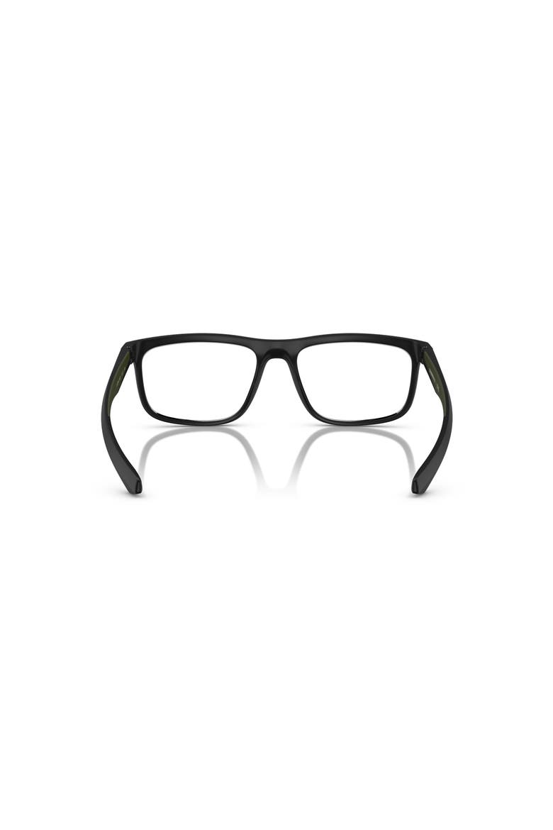 53mm Square optical glasses, Alternate, color, Black
