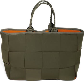 POP UPS BRAND Icon Water Resistant Woven Neoprene Tote Bag